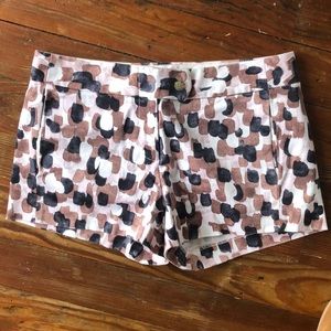 J.crew patterned Chino shorts
